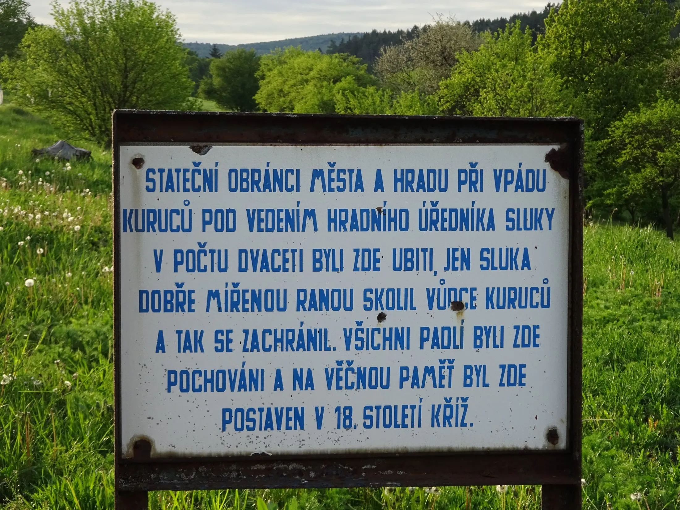 Hložeckým masivem po stopách Tatarů a Kuruců