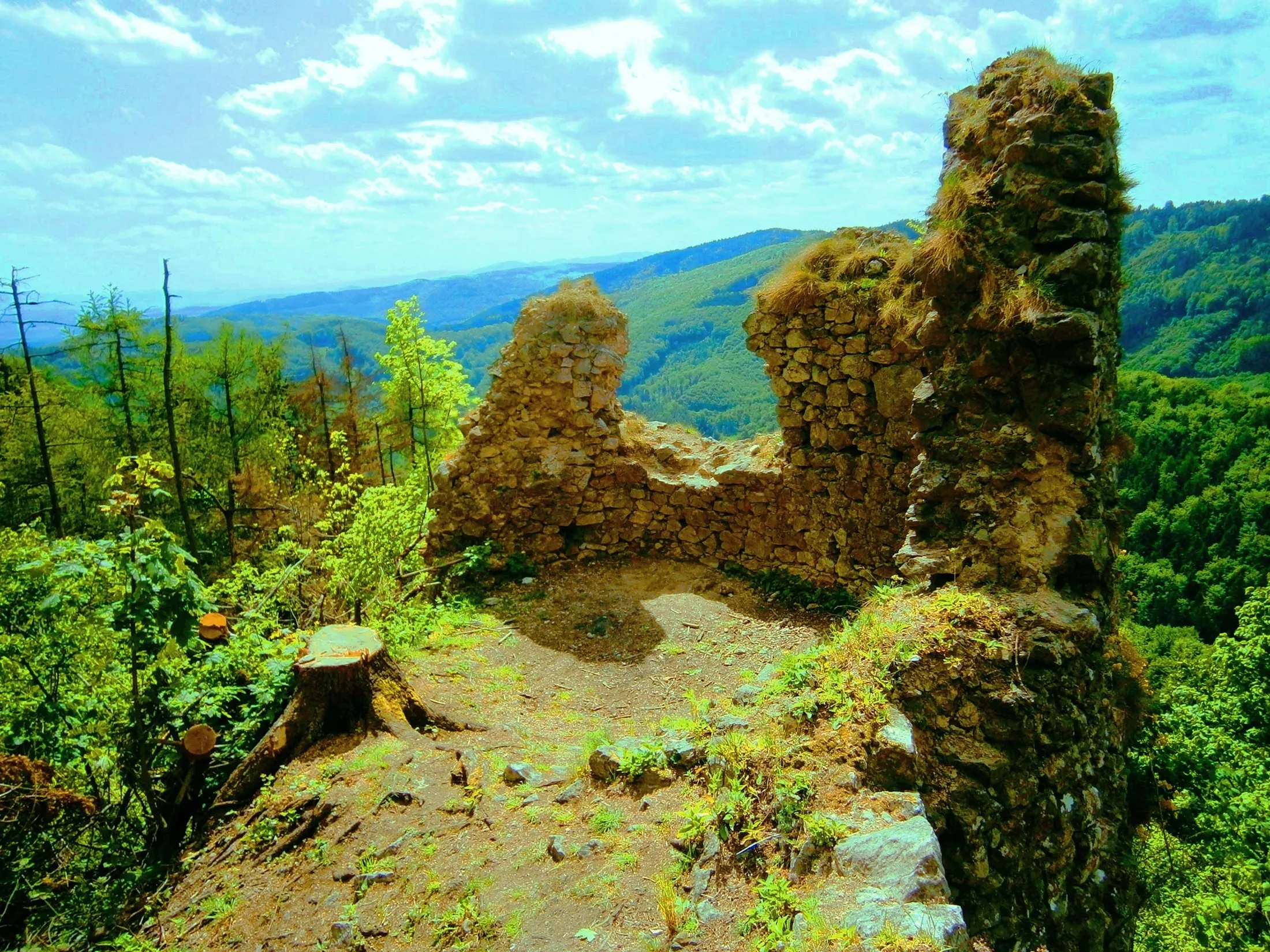 Sidonií na Vršatec aneb krása bez hranic