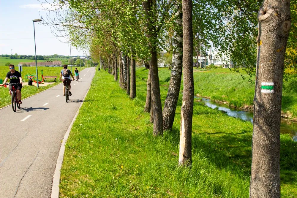 Na kole okolo Slavičína