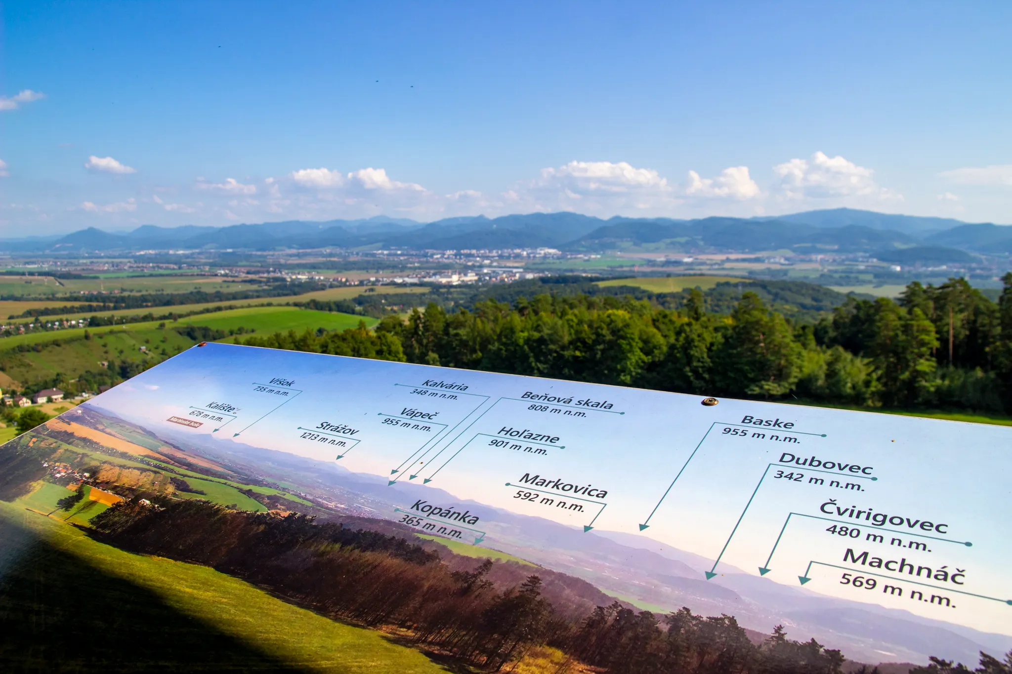 Na kole přes hranice z Hostětína do Súče