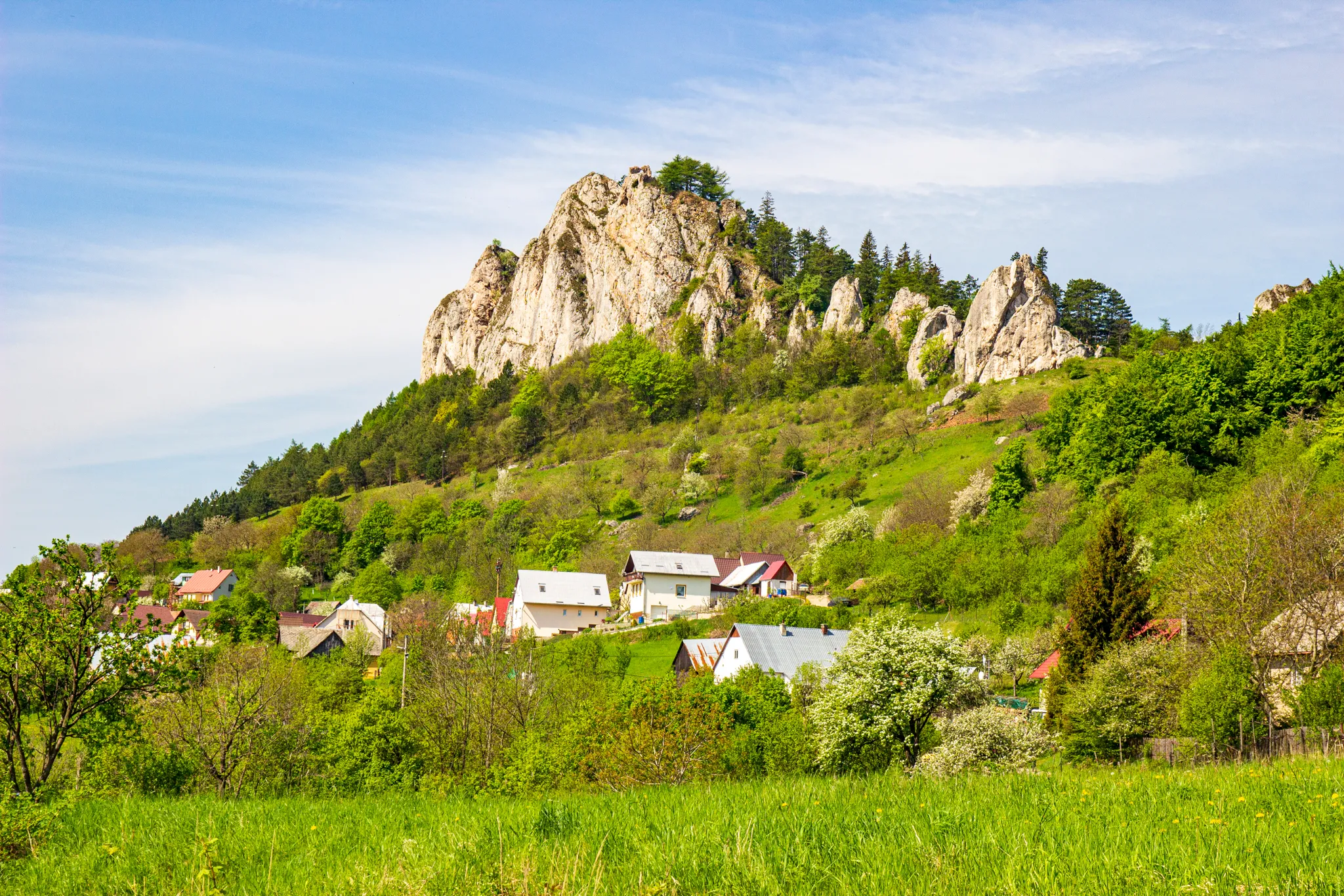 Vršatská bradla na kole